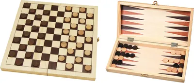 Immagine prodotto di Set di dama e backgammon Hot Games 29 x 14,5 x 4,5 cm