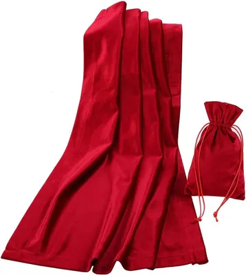 Productafbeelding van Tarot waarzeggerij tafel stof en zak (rood)