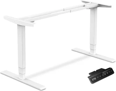 Produktbild von Elektrisch verstellbares Tischgestell TG1-80 weiß