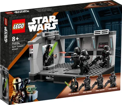 Produktbild von LEGO 75324 Star Wars Angriff der Dark Trooper - The Mandalorian Serie