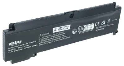 Produktbild von vhbw Akku kompatibel mit Lenovo ThinkPad T470s 20HG004L, T470s 20HG004K, T470s 20HG004J, T470s 20JS000MUS Notebook (2000 mAh, 11,4 V, Li-Polymer)