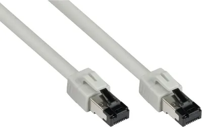 Zdjęcie produktu dla Alcasa 8080-005 Kabel sieciowy 0,5 m Cat8.1 S/FTP (S-STP) szary (8080-005)