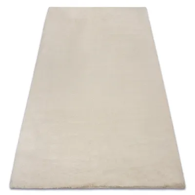 Zdjęcie produktu dla Dywan BUNNY beż IMITACJA FUTRA KRÓLIKA beżowy 80x150 cm