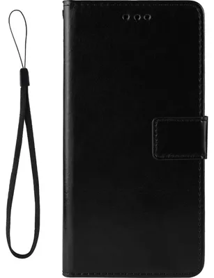 Produktbild von Mobigear Wallet Klapphülle für Vivo V21 - 3 Kartenfächer mit Standfunktion Kunstleder Schwarz