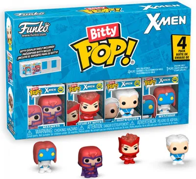 Produktbild von X-Men Bitty POP! Vinyl Figuren 4er-Pack Magneto 2,5 cm