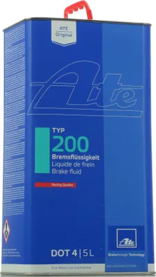 Produktbild von ATE 03.9901-6203.2 DOT 4 Bremsflüssigkeit Brems Flüssigkeit 5L Brake Fluid