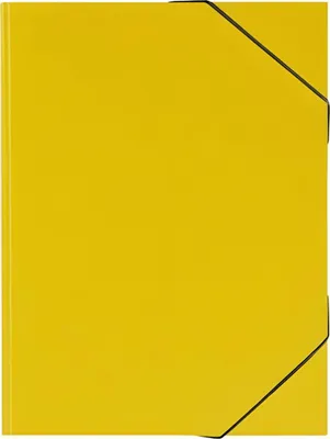 Produktbild von Brunnen FACT!plus - Briefumschlag-Ordner - A3 - Karton - Gelb - 600 g/m² - Gummiband