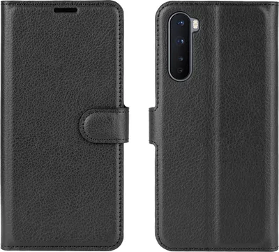 Produktbild von Mobigear Classic  OnePlus Nord Hülle Klapphülle Geldbörse - Schwarz