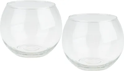 Produktbild von VBS Teelichtglas "Bowl", Ø 10,5 cm, 2 Stück