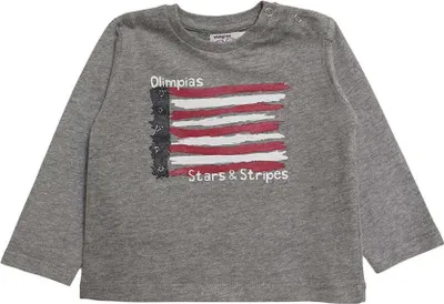 Produktbild von Olimpias, graue Langarm-Babybluse