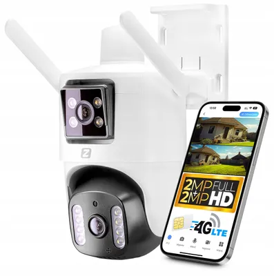 Produktbild von Zintronic IKPGSM220DLV1 Outdoor-PTZ-Kamera SIM 4G 4MPx