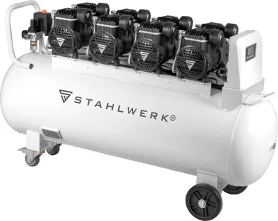 Produktbild von STAHLWERK Kompressor 10 bar 8,6 PS 6,4 kW 840 l/min 150 l Druckluftkompressor