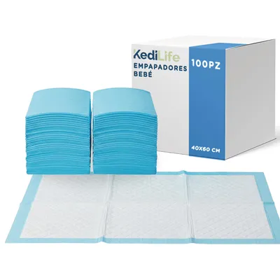 Immagine prodotto di KediLife Traversine Neonato Fasciatoio 40x60cm - 100x Traverse Cambio Pannolino