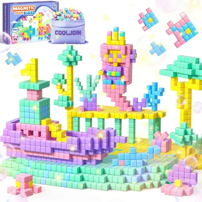 Productafbeelding van Solidchoice - Magnetische Bouwstenen Set voor Kinderen