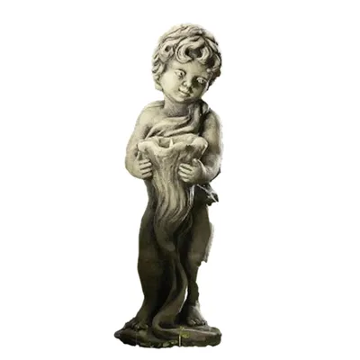 Immagine prodotto di Bellissimo angelo in pietra fusa Michael Nuovo Resistente al gelo e alle intemperie 24-15005