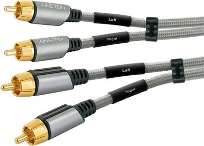 Produktbild von AINSTEIN Audio Cinch Kabel 2,5m, 2x Cinch Stecker > 2x Cinch Stecker