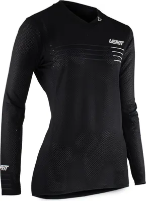 Produktbild von Leatt Damen Langarm Jersey MTB Gravity 4.0 , Schwarz, XS