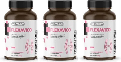 Obrázok produktu pre 3x VITALCEA Flexavico doplnok stravy 30 kapsúl
