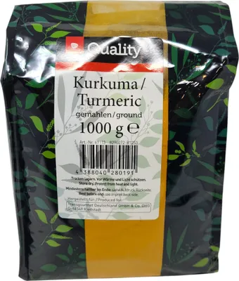 Produktbild von Kurkuma gemahlen TGQ 1000g