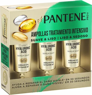 Zdjęcie produktu dla Glättende Haarbehandlung Pantene 30 sekund Ampułki 3 x 15 ml 15 ml