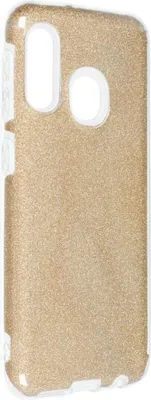 Immagine prodotto di Custodia König Design compatibile con Samsung Galaxy A20e - Custodia morbida in plastica per cellulare - Colore oro