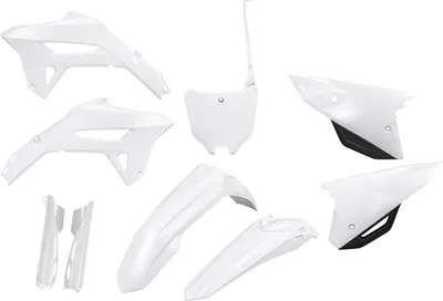 Produktbild von Verkleidungskit UFO PLAST 9-teilig Verkleidungssatz Kunststoff mit Gabelschutz für Honda CRF R X RX 250 / 450 ccm Bj. 2021 - 2024, Farbe:weiß OEM