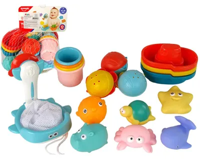 Image de Sea Toys Boat Pick-up 17 Piece Swim Set