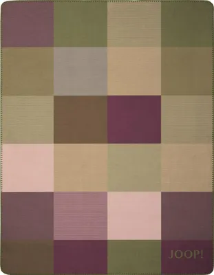 Produktbild von JOOP! MOSAIC Plaid Farbe Moos-Nude Größe 150x200 cm