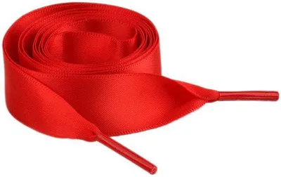 Productafbeelding van Schoenveters 100 cm - 2 Paar Satijnen Veters - Universele Platte Veters - Scheurvaste Veters - Veters voor Canvas Schoenen - Breedte 2 cm