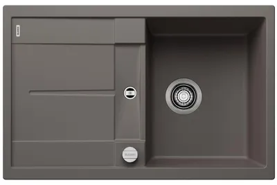 Produktbild von BLANCO METRA 45 S SILGRANIT vulkangrau