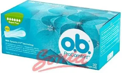 Produktbild von O.B.ProComfort Ultimate Super Plus komfortowe tampony 1op.-32szt