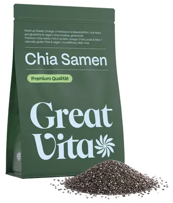 Immagine prodotto di MeaVita Semi di chia di alta qualità dal Sud America, 1000g