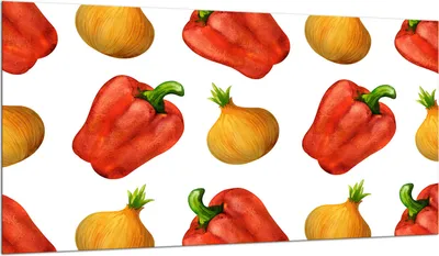 Produktbild von Herdabdeckplatte Glaskeramikkochfeld-Abdeckung Spritzschutz Glas 90x52 Gemüse