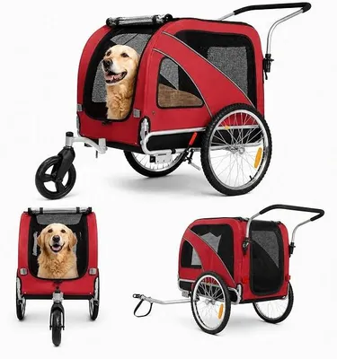Imagen del producto de Remolque 2 en 1 para bicicleta y para correr