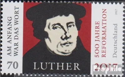 Produktbild von Briefmarken BRD (BR.Deutschland) 2017 Mi 3300II (kompl.Ausg.) Raster 45°, aus Markenheftchen postfrisch 500 Jahre Reformation