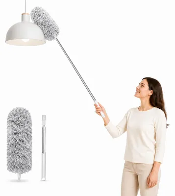 Productafbeelding van Motswedi stofwisser telescopisch, microvezel stofwisser, uittrekbaar, voor het verwijderen van stof