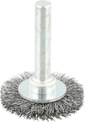 Immagine prodotto di Spazzola rotonda in acciaio 6mm 70mm crimpata Osborn