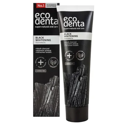 Image de Dentifrice Noir Blanchissant 100 - Ecodenta