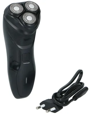 Produktbild von Dunlop Rasierer Herren Eelektrisch USB-Akku - Haarschneidemaschine Herren 3 Schwimmende Scherköpfe - Barttrimmer Herren - Nasenhaartrimmer Herren