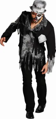 Produktbild von RUBIE'S Faschingskostüm Zombiebräutigam, Größe: 52, Farbe: schwarz