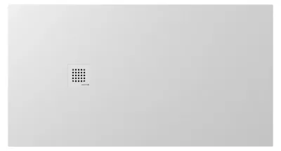 Immagine prodotto di Piatto doccia in marmo sintetico TRENECA 150x80 cm, bianco opaco