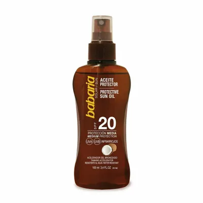 Produktbild von Babaria Coconut Tanning Oil Spray Spf20 100ml
