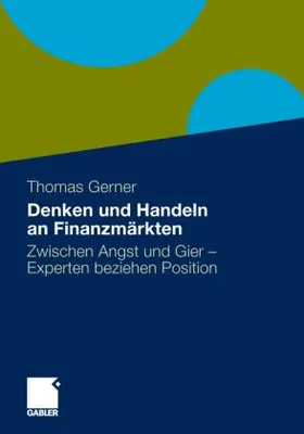 Produktbild von Denken und Handeln an Finanzmärkten