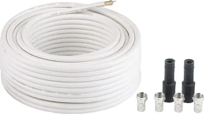 Produktbild von Hama SAT Connection Kit "Digital", 20 m, Weiß