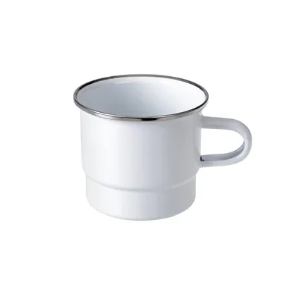Produktbild von GRÄWE Stapelbecher emailliert 8 cm weiß