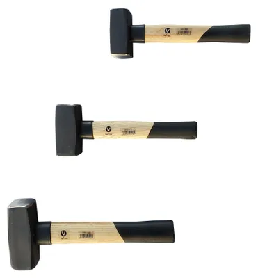 Produktbild von Fäustelhammer Hämmer Schlosserhammer 800/1250/2000g Set