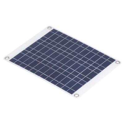 Obrázek produktu pro 15W solární panel, odolný, citlivý, 3 typy připojení, přenosná a praktická sada solárního nabíječe autobaterie pro cestování v přírodě