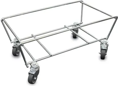Immagine prodotto di Carrello portacestini per cestini spesa Sottotelaio con rotelle