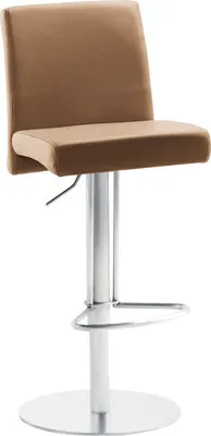 Produktbild von Barstuhl Mayer Sitzmöbel 1243 42 x 49 x 83 cm Edelstahl braun