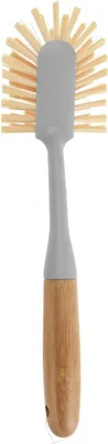 Zdjęcie produktu dla Szczotka do zmywania z uchwytem bambusowym, 28 x 7 x 6 cm